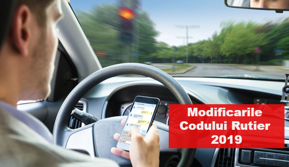 Modificarile Codului Rutier privind folosirea telefonlui la volan